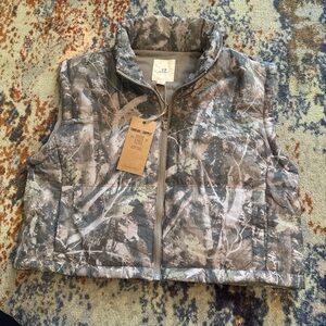 Thread & Supply Woodland Camo Vest